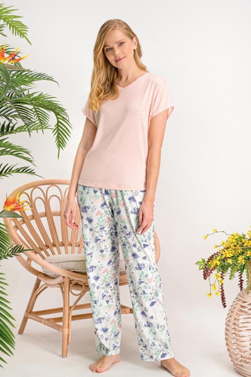 Arnetta Kısa Kol Yazlık Kadın Pijama Takım