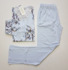 Pijadore Pembe Uzun Kol Yazlık Kadın Pijama Takım