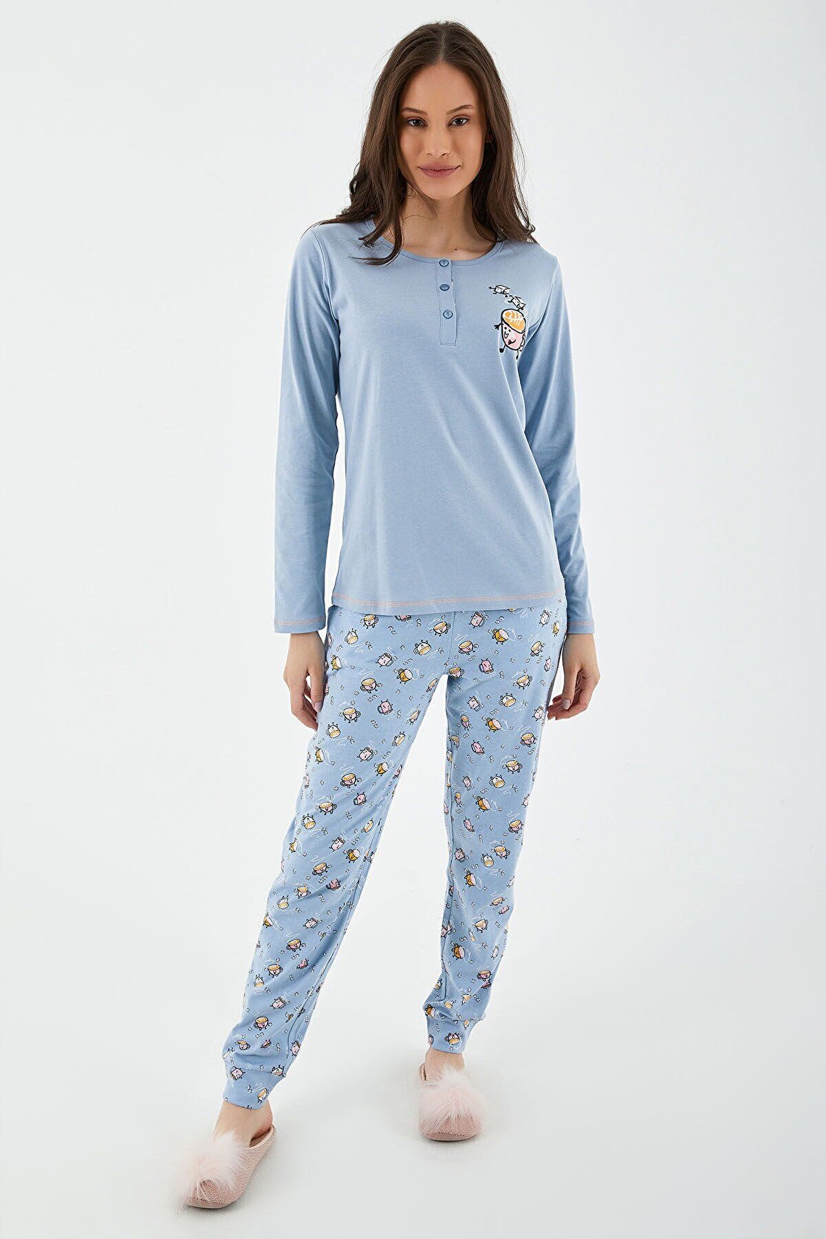 Arnetta Kışlık Pijama Takımı