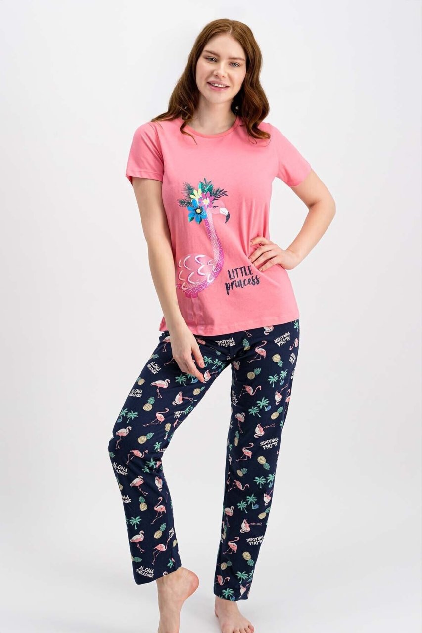 Roly Poly Kısa Kol Yazlık Kadın Pijama Takım