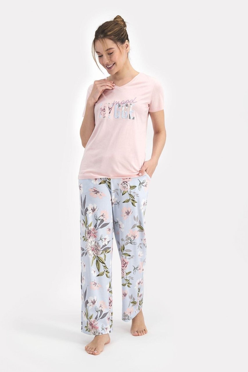 Arnetta Kısa Kol Yazlık Kadın Pijama Takım