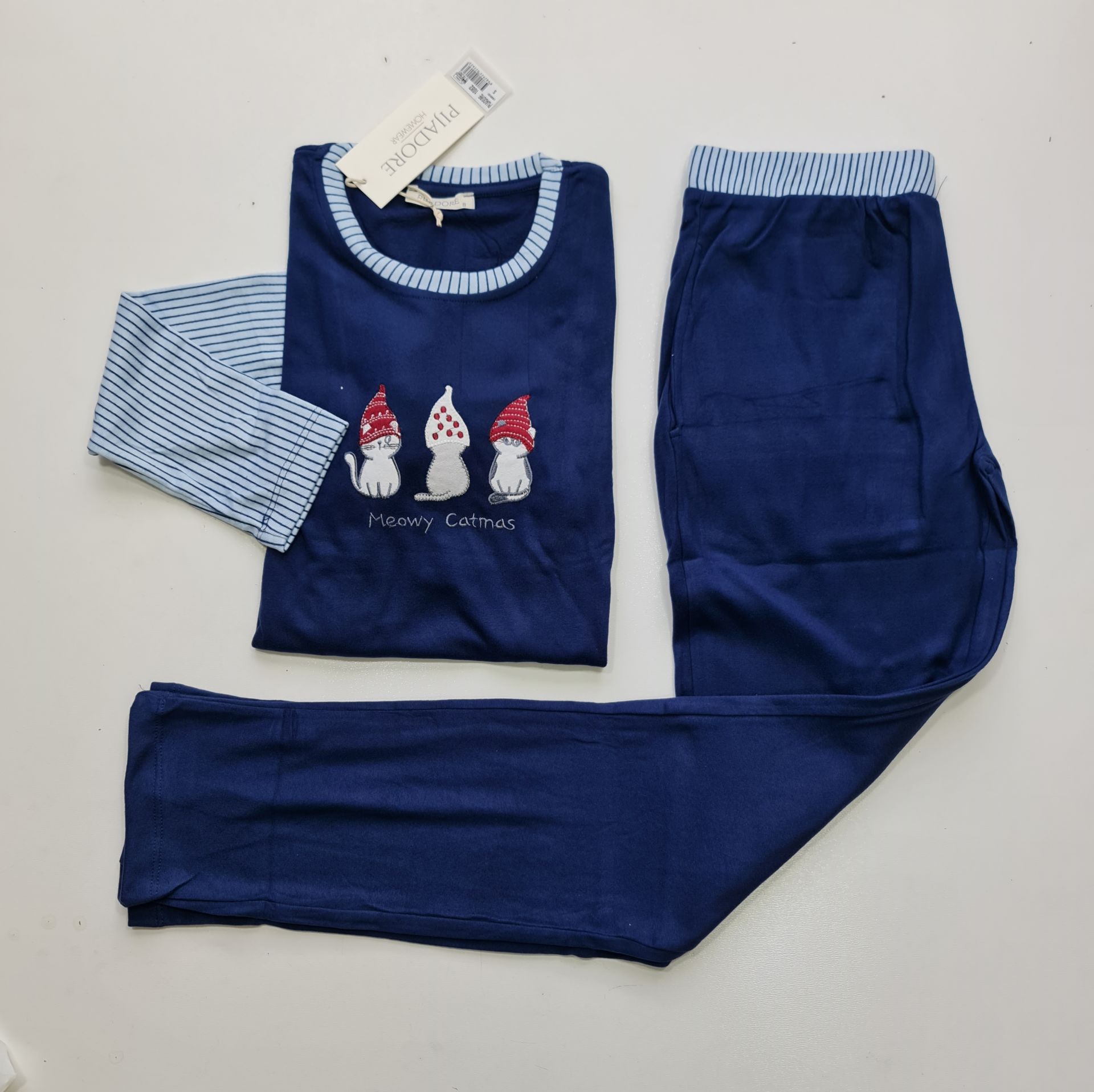 Pijadore Uzun Kol Kışlık Kadın Pijama Takım