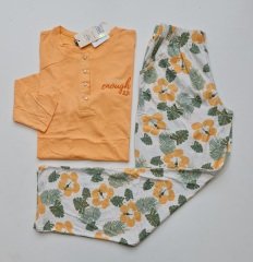 Over Sleep Uzun Kol Yazlık Kadın Pijama Takım