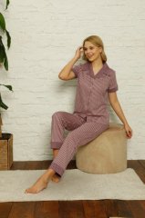 Alimer Kısa Kol Yazlık Kadın Pijama Takım