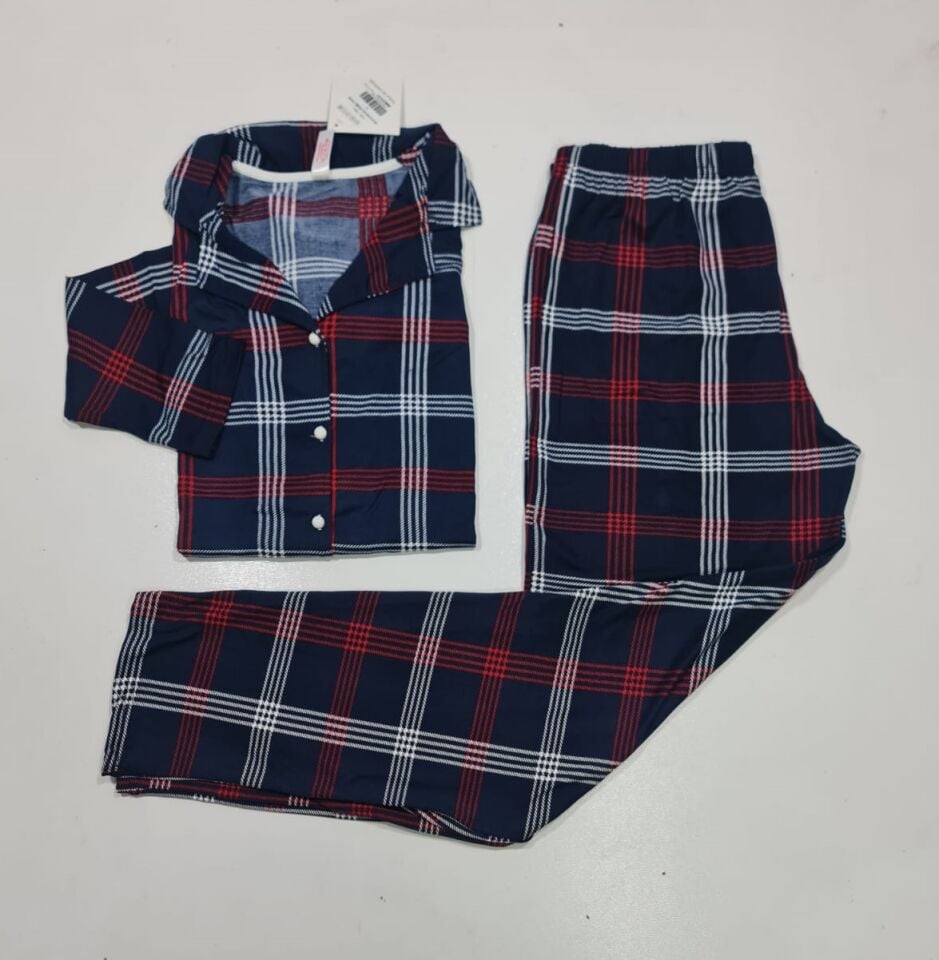 Pijamoni Uzun Kol Yazlık Kadın Pijama Takım