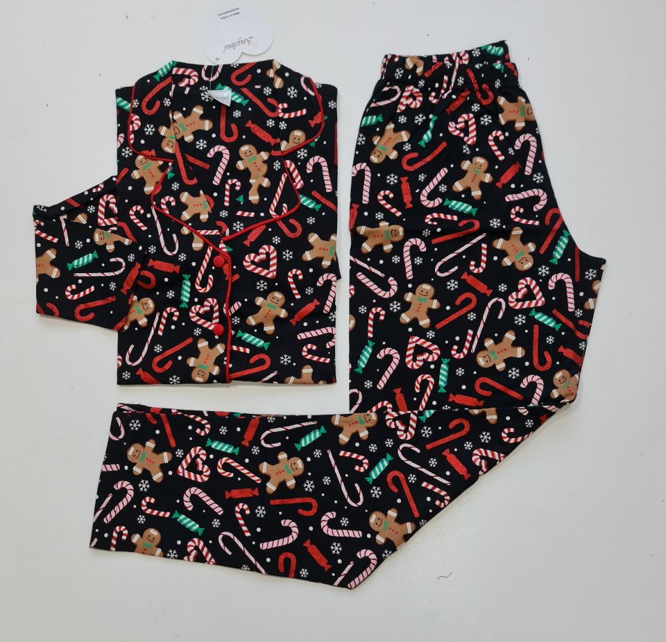 Angelina Uzun Kol Yazlık Kadın Pijama Takım