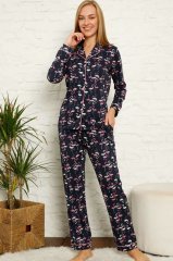 Alimer Uzun Kol Yazlık Kadın Pijama Takım