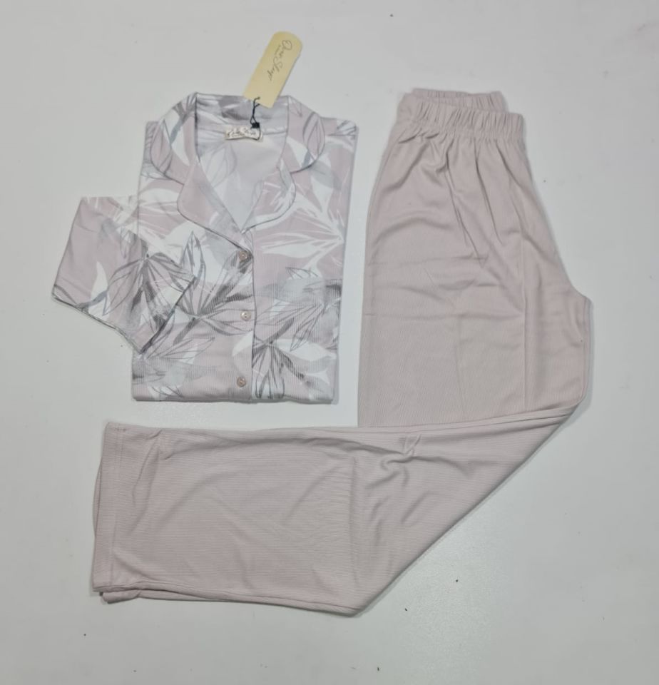 Over Sleep Uzun Kol Kışlık Kadın Pijama Takım