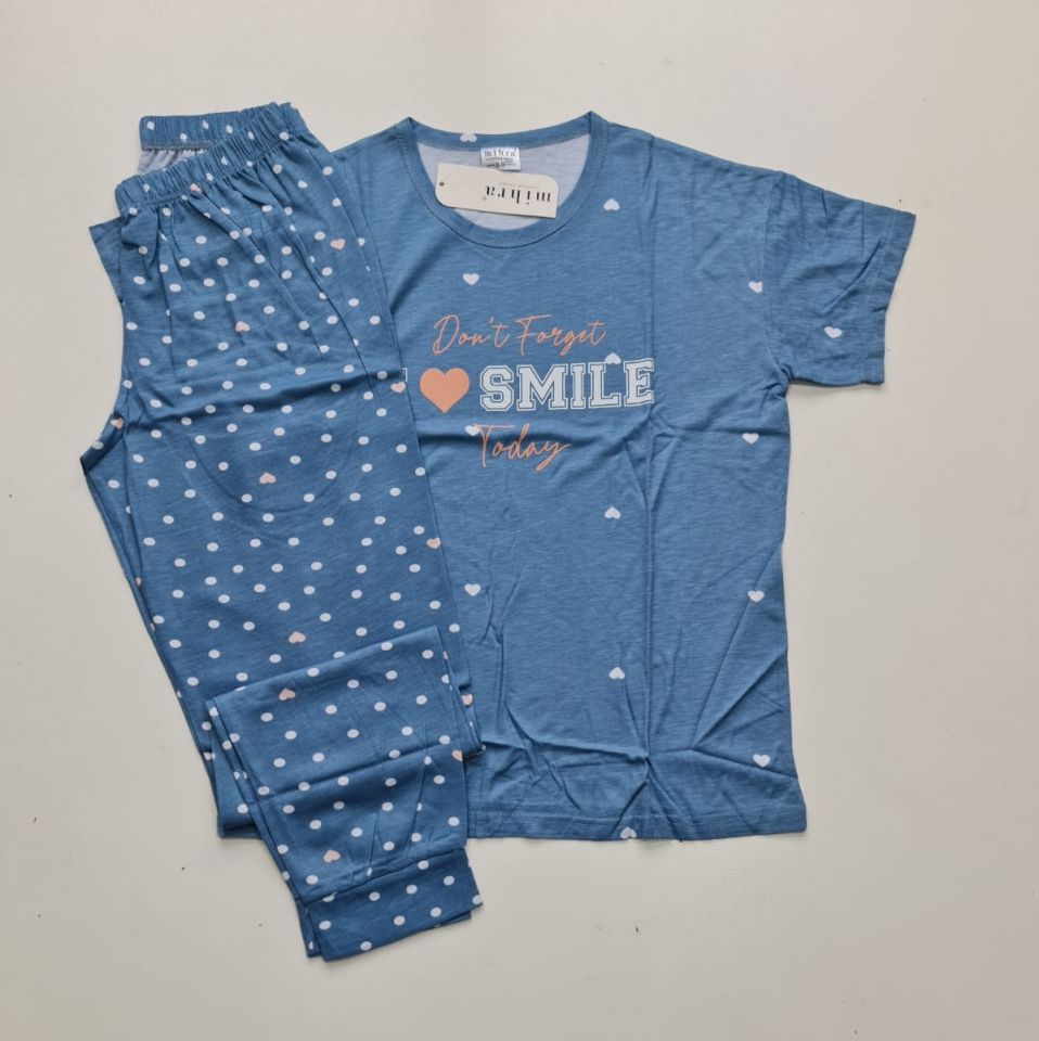 Mihra Kısa Kol Yazlık Kadın Pijama Takım