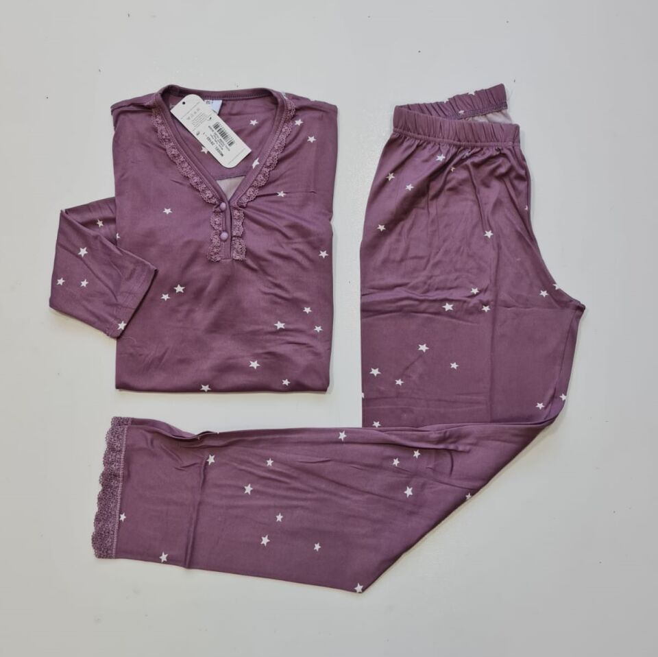 Arcan Kışlık Viskon Kadın Pijama Takım