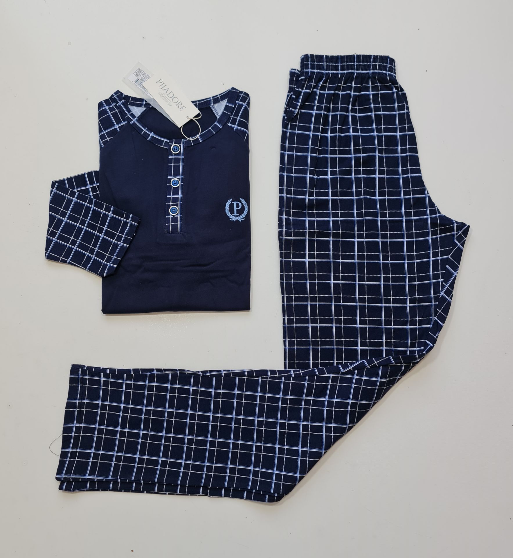 Pijadore Uzun Kol Kışlık Erkek Pijama Takım