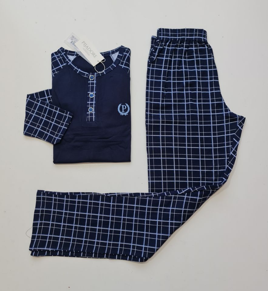 Pijadore Uzun Kol Kışlık Erkek Pijama Takım