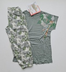 Mod Kısa Kol Yazlık Kadın Pijama Takım