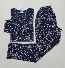 Angelina Uzun Kol Yazlık Kadın Pijama Takım