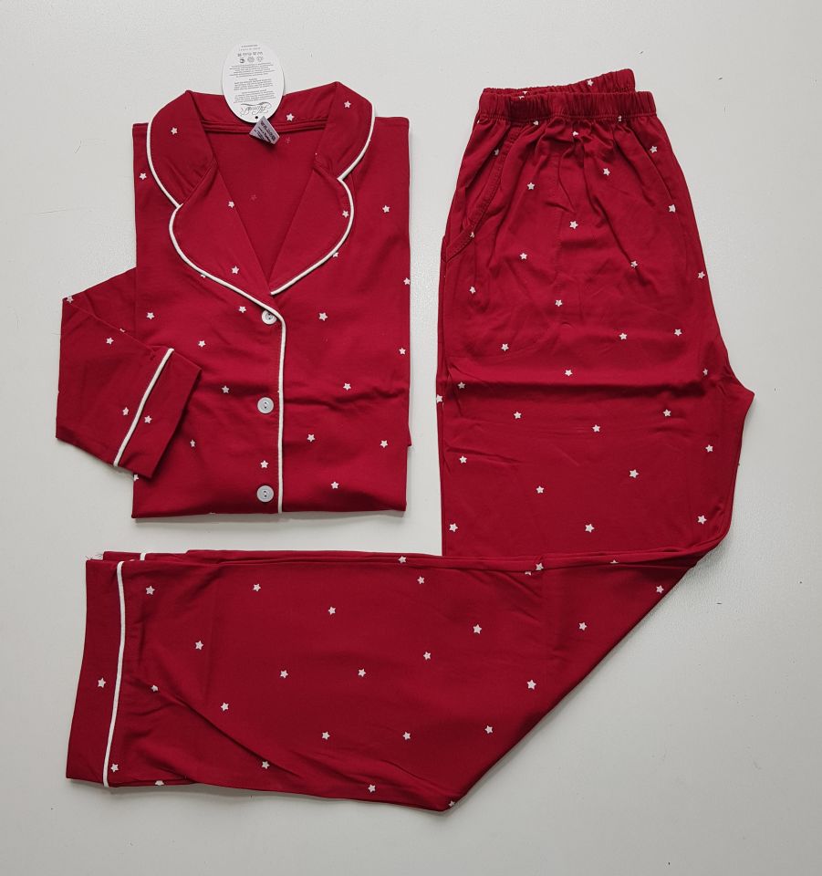 Alimer Uzun Kol Yazlık Kadın Pijama Takım