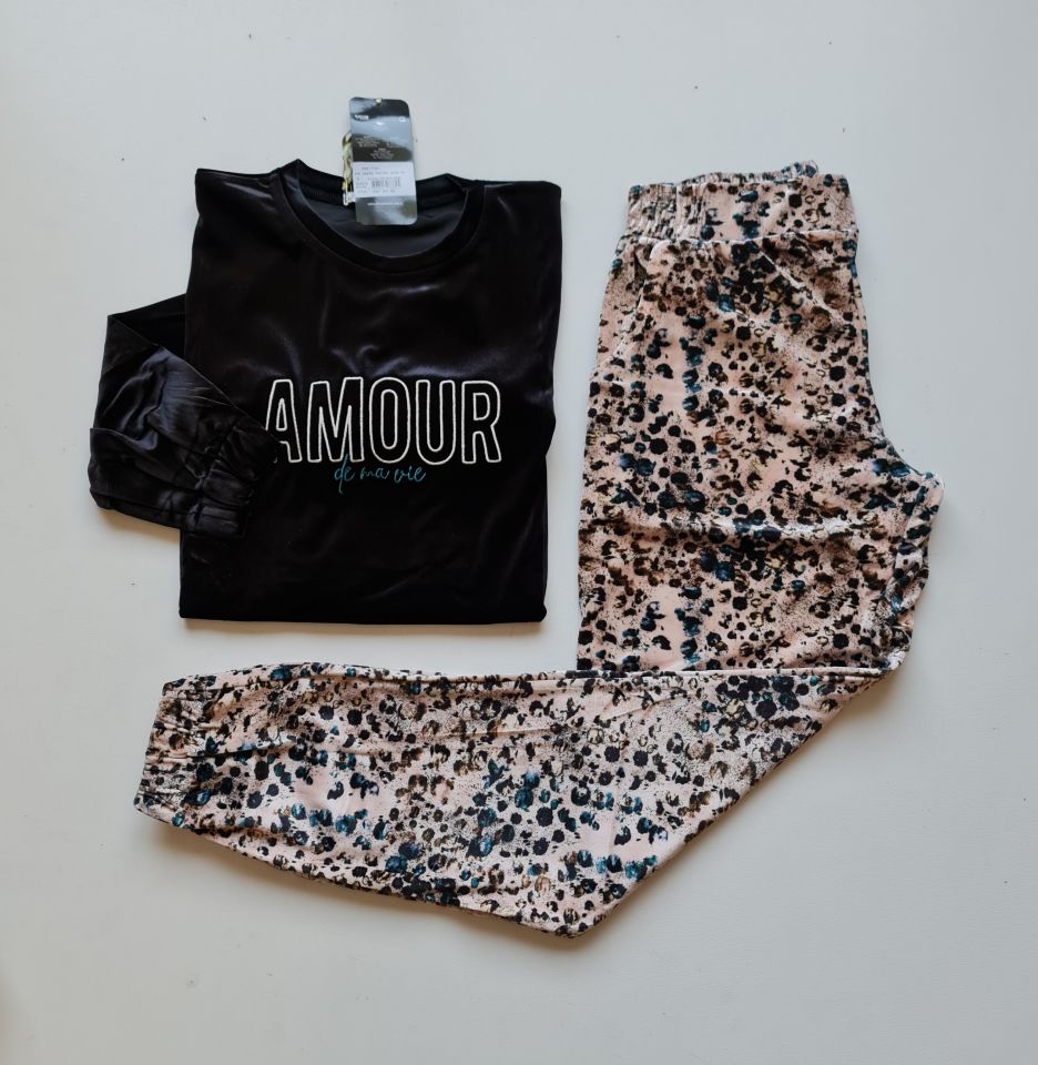 İbiza Kadın Kadife Pijama Takım