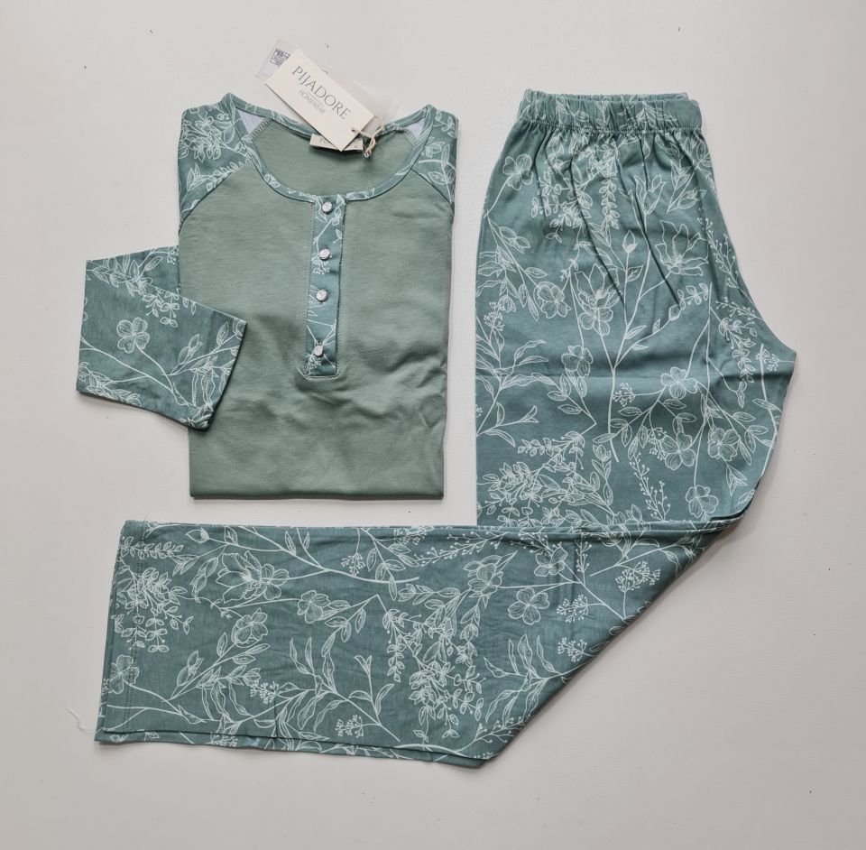Pijadore Uzun Kol Kışlık Kadın Pijama Takım
