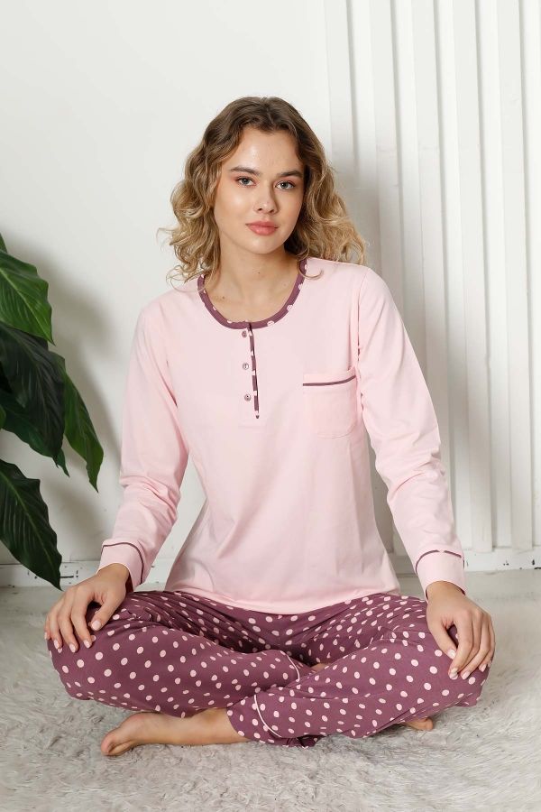 Alimer Uzun Kol Yazlık Kadın Pijama Takım
