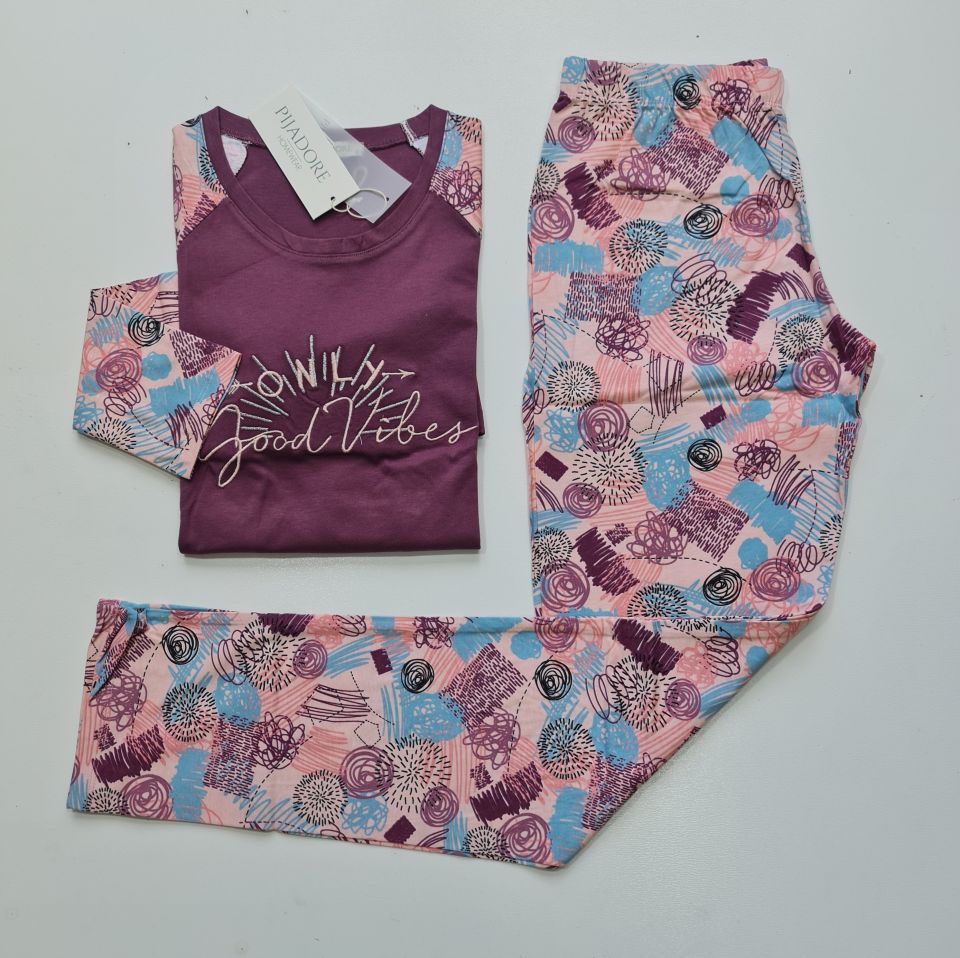Pijadore Uzun Kol Kışlık Kadın Pijama Takım