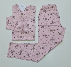 Angelina Uzun Kol Yazlık Kadın Pijama Takım