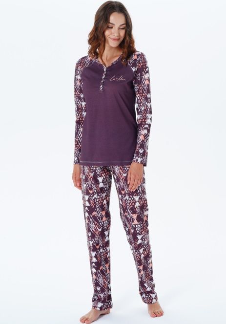 Pijadore Uzun Kol Kışlık Kadın Pijama Takım