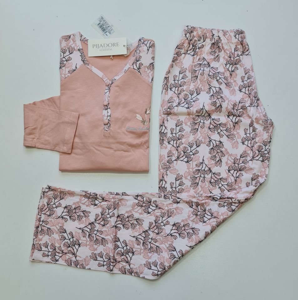 Pijadore Uzun Kol Kışlık Kadın Pijama Takım