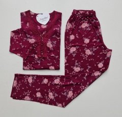 Angelina Uzun Kol Yazlık Kadın Pijama Takım