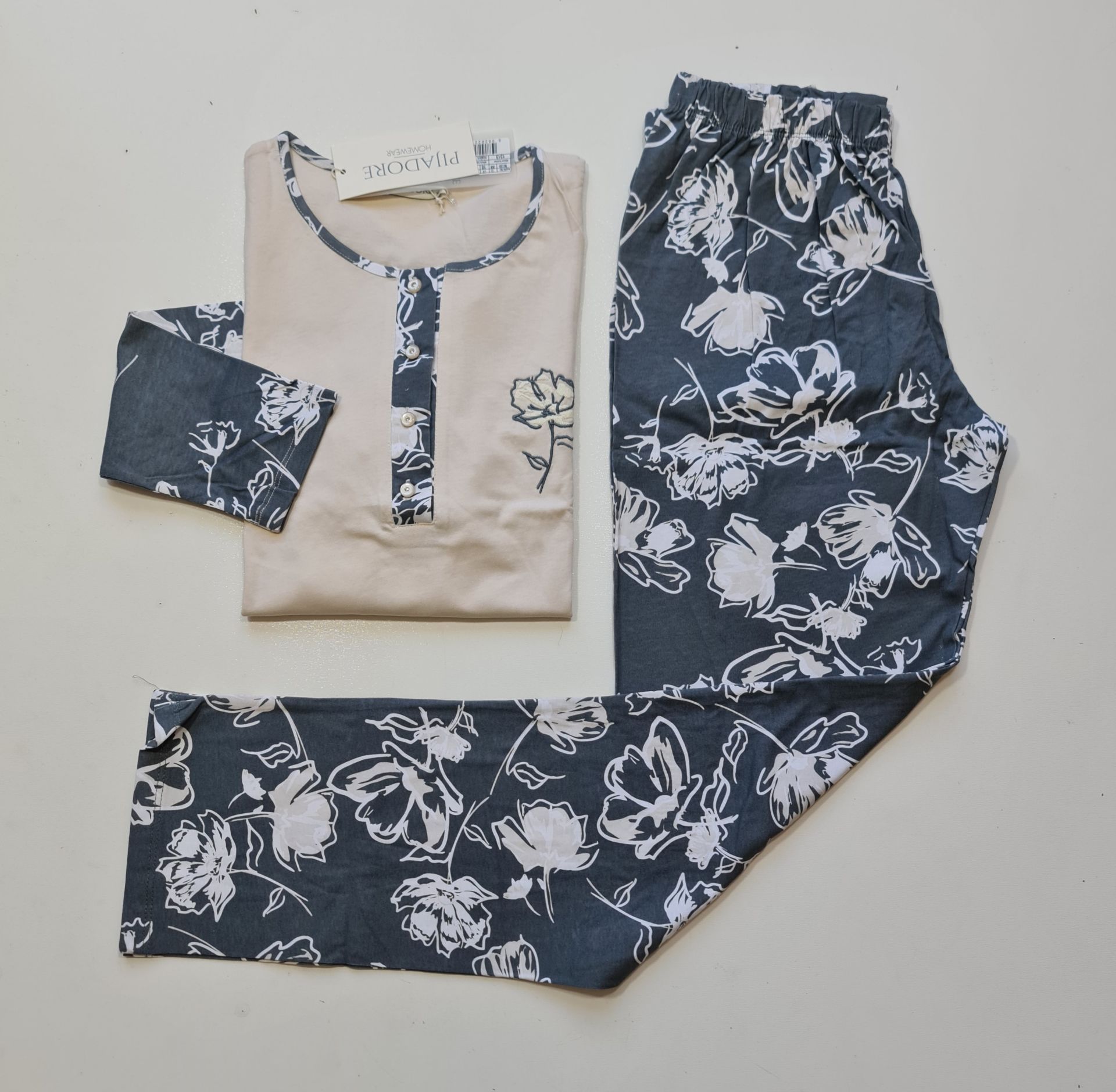 Pijadore Uzun Kol Kışlık Kadın Pijama Takım