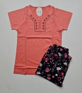 Alimer Kısa Kol Yazlık Kadın Pijama Takım