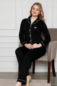 Alimer Uzun Kol Yazlık Kadın Pijama Takım