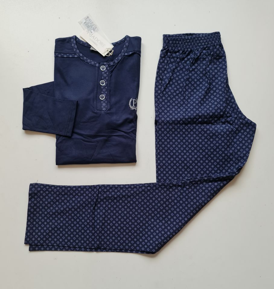 Pijadore Uzun Kol Kışlık Erkek Pijama Takım