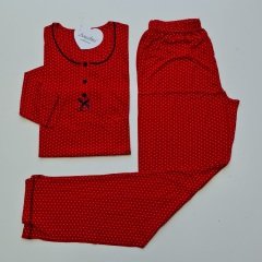 Angelina Uzun Kol Yazlık Kadın Pijama Takım