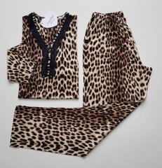 Angelina Uzun Kol Yazlık Kadın Pijama Takım