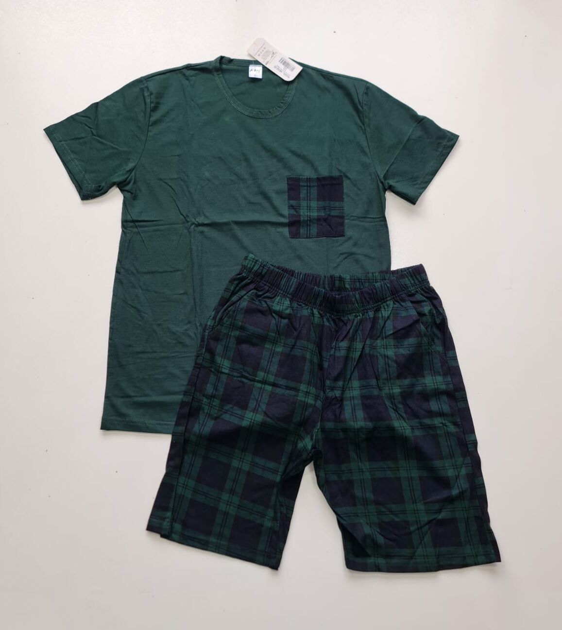 Arcan Yazlık Erkek Şortlu Pijama Takım