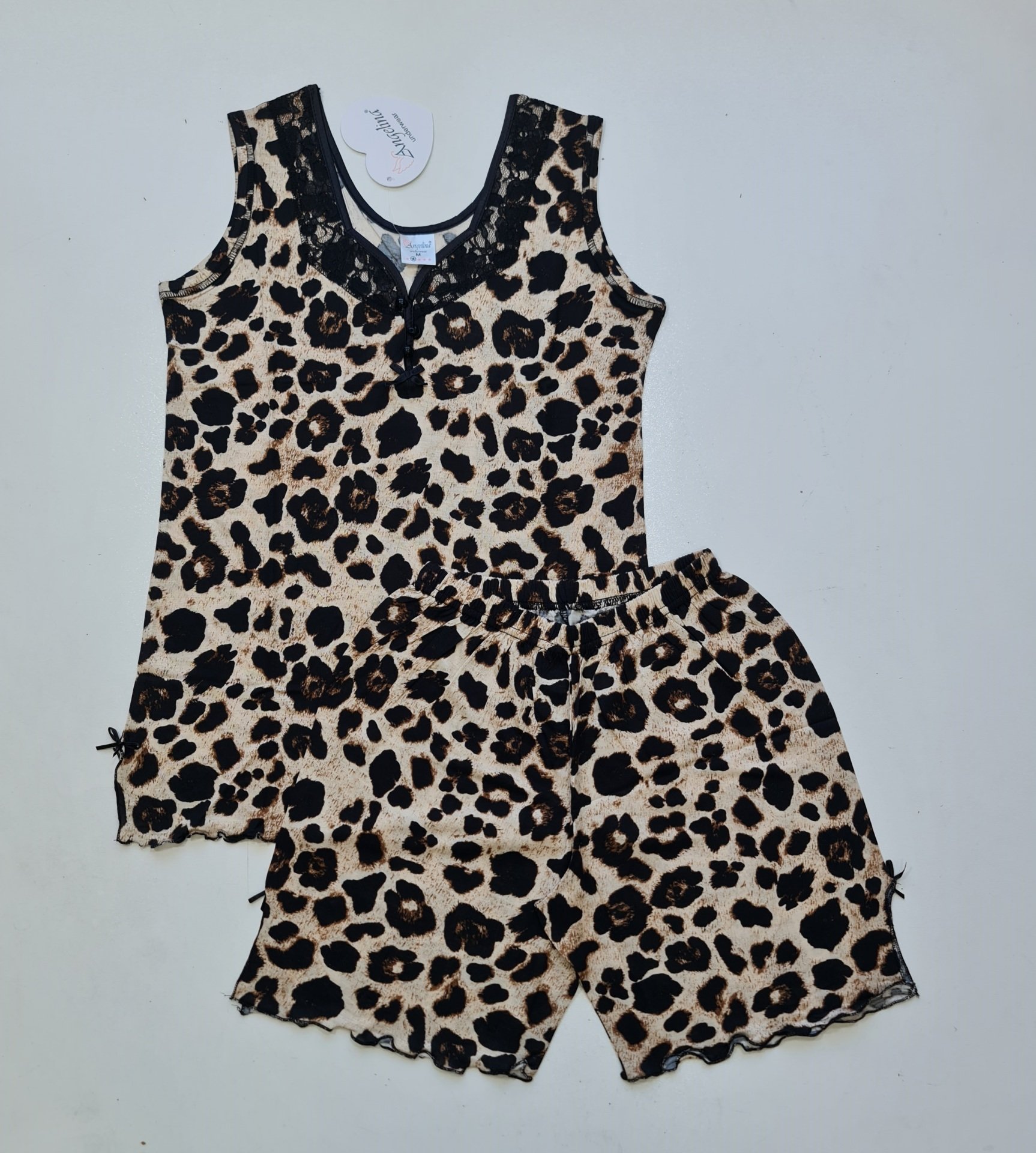 Angelina Askılı Yazlık Kadın Şort Takım