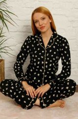 Alimer Uzun Kol Yazlık Kadın Pijama Takım