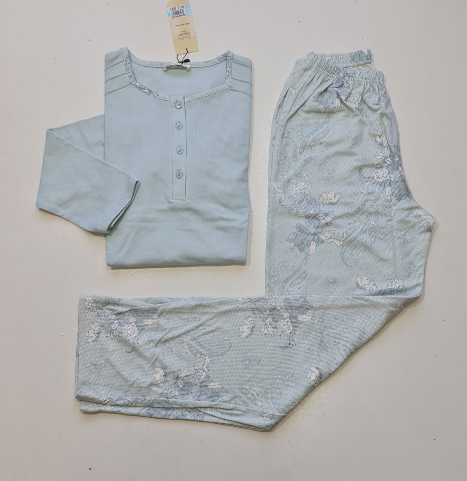 Over Sleep Uzun Kol Kışlık Kadın Pijama Takım