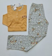 Over Sleep Uzun Kol Yazlık Kadın Pijama Takım