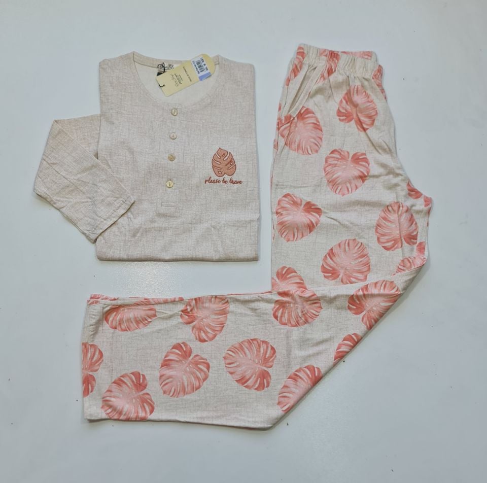 Over Sleep Uzun Kol Yazlık Kadın Pijama Takım