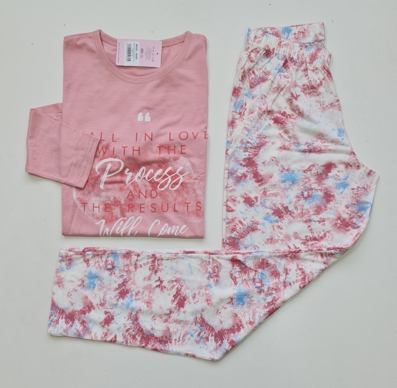 Mihra Uzun Kol Yazlık Kadın Pijama Takım