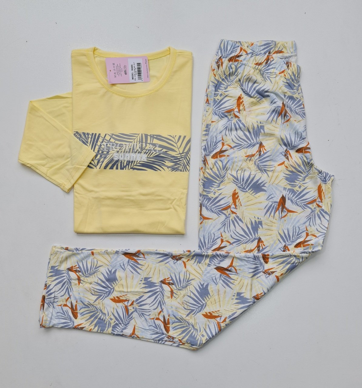 Mihra Uzun Kol Yazlık Kadın Pijama Takım