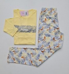Mihra Uzun Kol Yazlık Kadın Pijama Takım