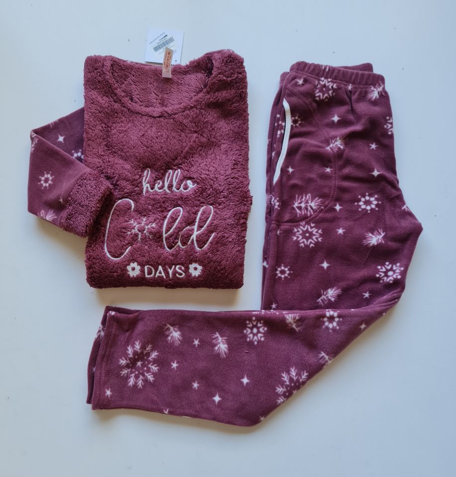 Pijamoni Kadın Welsoft Pijama Takım