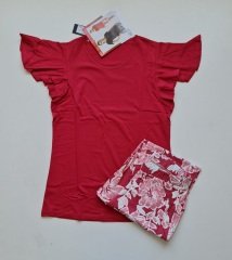 Mod Kısa Kol Yazlık Kadın Pijama Takım