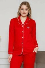 Alimer Uzun Kol Yazlık Kadın Pijama Takım