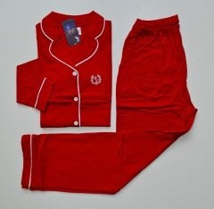 Alimer Uzun Kol Yazlık Kadın Pijama Takım