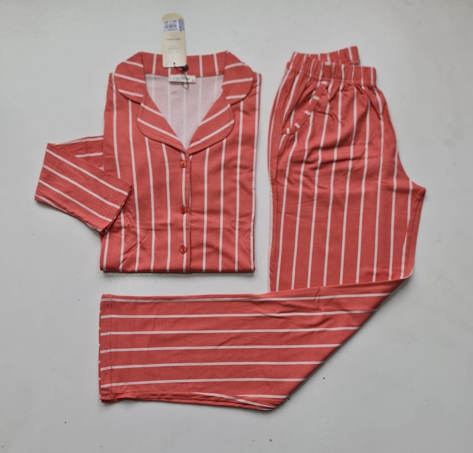 Over Sleep Uzun Kol Yazlık Kadın Pijama Takım
