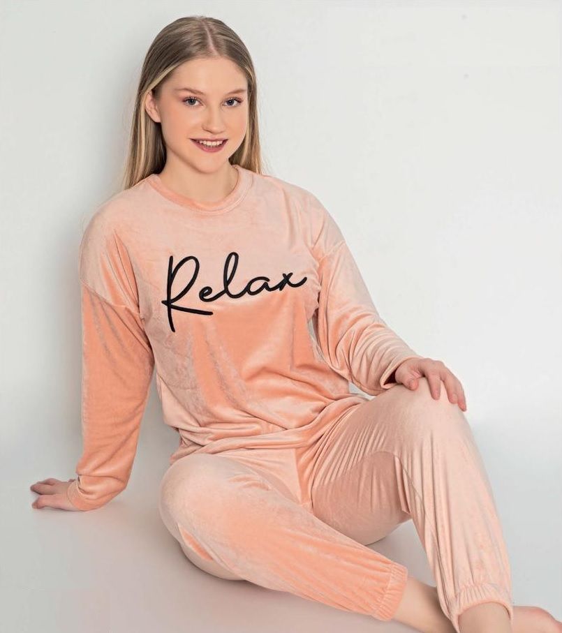 Mihra Kadın Kadife Pijama Takım