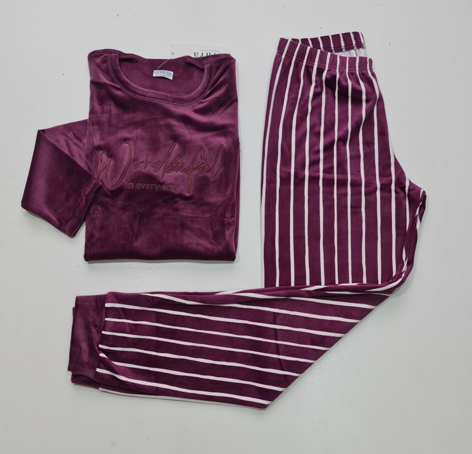 Mihra Kadın Kadife Pijama Takım