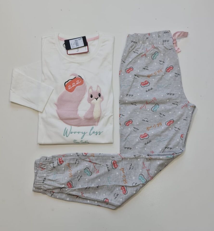 Pierre Cardin Uzun Kol Kışlık Kadın Pijama Takım